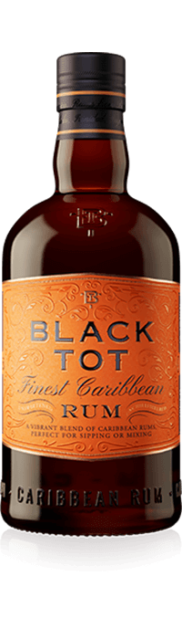 BLACK TOT FINEST CARIBBEAN RUM, Lea & Sandeman