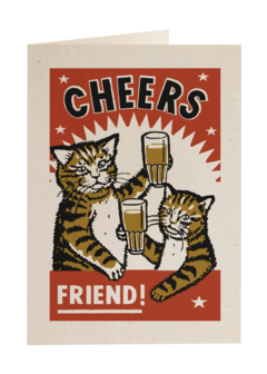 CARDS - CATS CHEERS Archivist Gallery, Lea & Sandeman