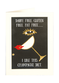 CARDS - CHAMPAGNE DIET Archivist Gallery, Lea & Sandeman