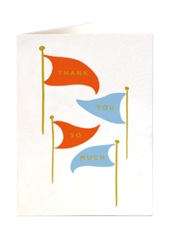 CARDS - THANK YOU FLAGS Archivist Gallery, Lea & Sandeman
