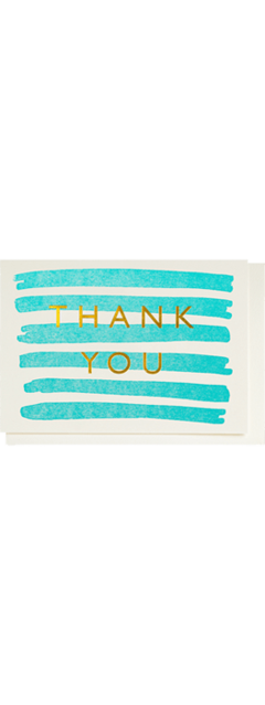 CARDS - THANK YOU STRIPES, Lea & Sandeman
