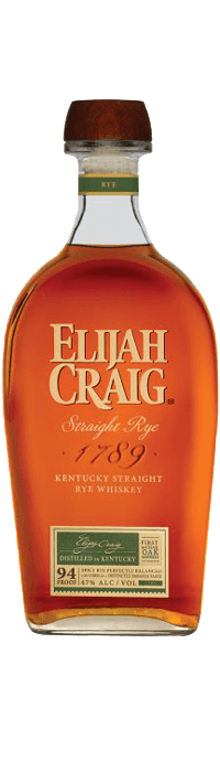 ELIJAH CRAIG Straight Rye Bourbon, Lea & Sandeman
