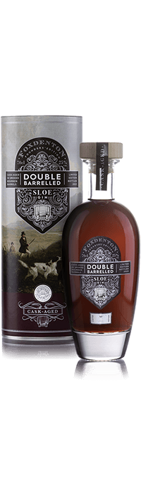 FOXDENTON DOUBLE BARRELLED Sloe Gin, Lea & Sandeman