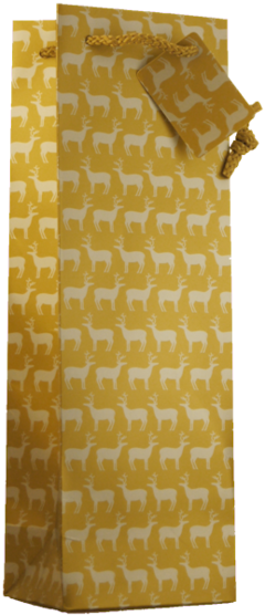GIFT-BAG-Gold-With-Reindeer
