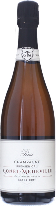 GONET-MÉDEVILLE Rosé Extra Brut 1er Cru NV, Lea & Sandeman