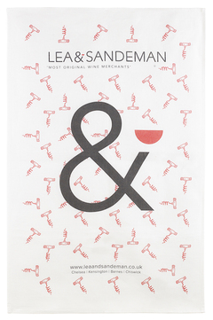 L&S TEA TOWEL Ampersand with Bottle Openers, Lea & Sandeman