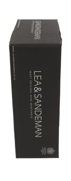 LEA & SANDEMAN CARDBOARD WINE CASE Twelve bottles, Lea & Sandeman