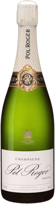 POL ROGER White Foil Brut Champagne NV, Lea & Sandeman