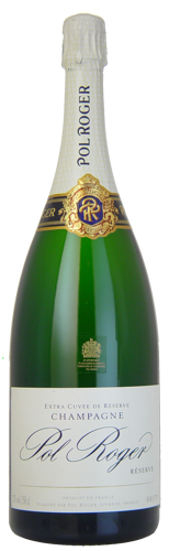 POL ROGER White Foil Brut Champagne NV, Lea & Sandeman