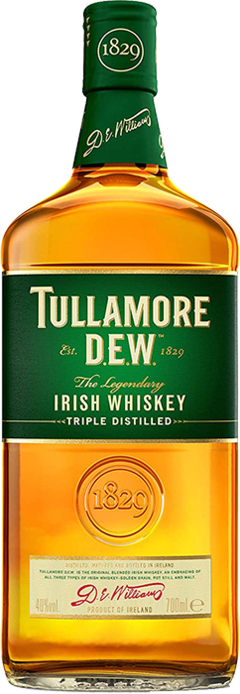 TULLAMORE D.E.W. Irish Whiskey, Lea & Sandeman