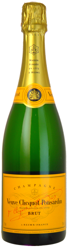 VEUVE CLICQUOT Brut Champagne Veuve Clicquot Scuffed labels, Lea & Sandeman