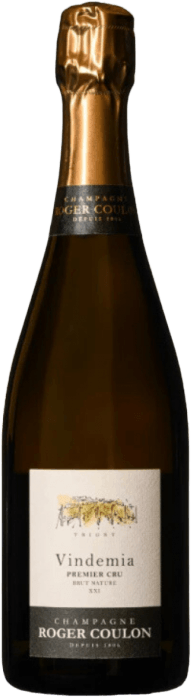VINDEMIA XXI Brut Nature 1er Cru Vrigny Champagne Roger Coulon NV, Lea & Sandeman