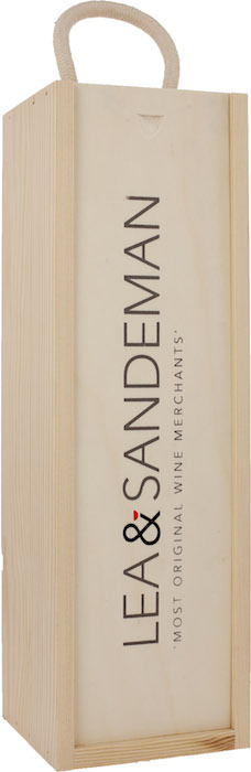 WOODEN GIFT BOX Magnum With Rope Handle, Lea & Sandeman